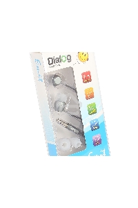 Наушники EP-F57 GREY Dialog серый