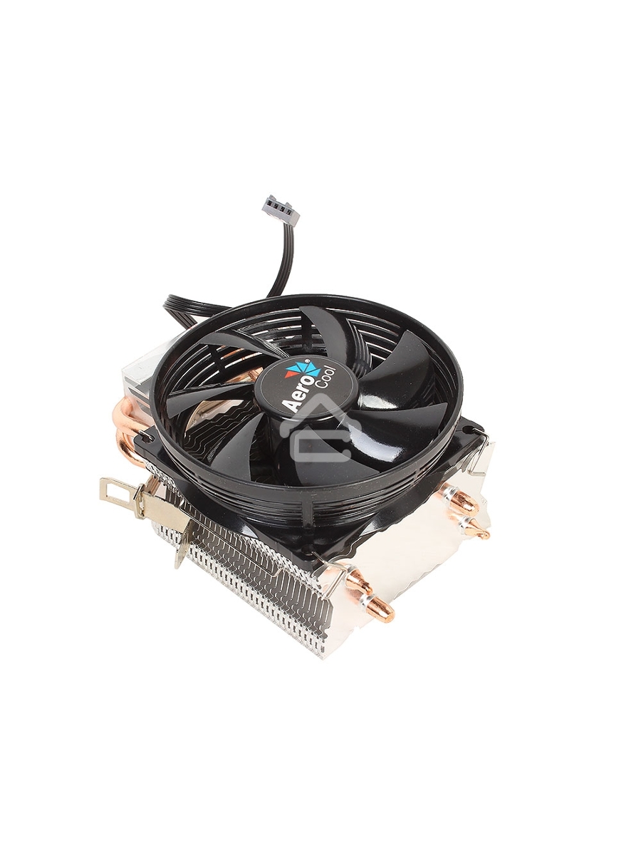 Кулер для процессора AeroCool / Formula Verkho 2 серебристый, 90 мм, алюминий/медь, 2000 об/мин, 25 дБ, 4 pin, 110 Вт, 125 мм