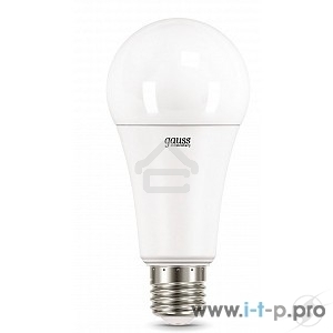 Светодиодная лампа LED Elementary A67 30W E27 2390lm 6500K 1/10/50 0 GAUSS 73239