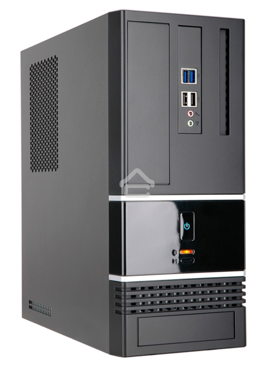Компьютерный корпус INWIN BK623BL USB3.0 (Micro-ATX, RB-S400BN1-0, 400W, 2xUSB3.0, 2xUSB2.0+Audio, черный) <6132049>
