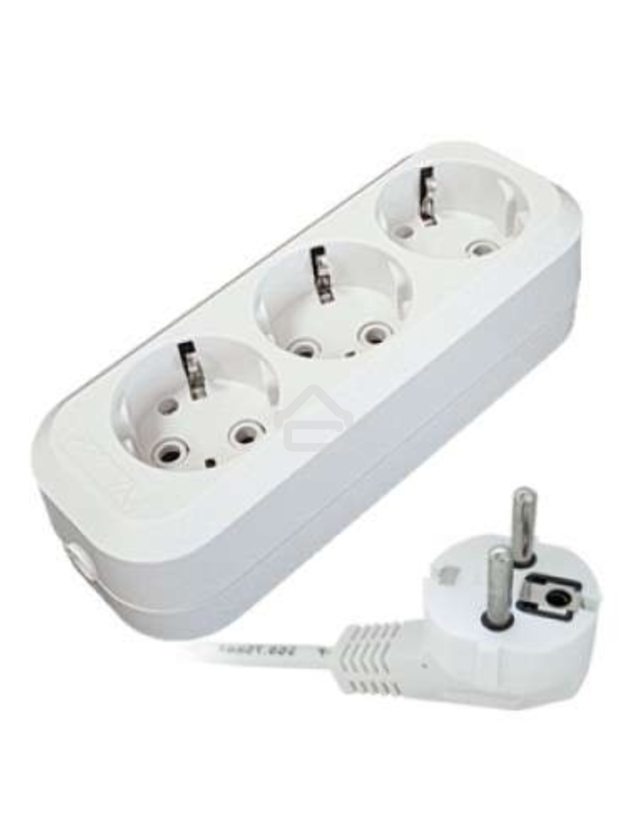 Удлинитель 3х10м с заземл. 16А IP20 E-303 АБС-пл. ПВС 3х1 UNIVersal 9631980