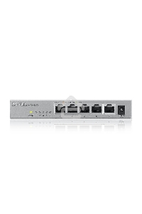 Мультигигабитный коммутатор Zyxel MG-105, 5x1/2,5GE, настольный, бесшумный