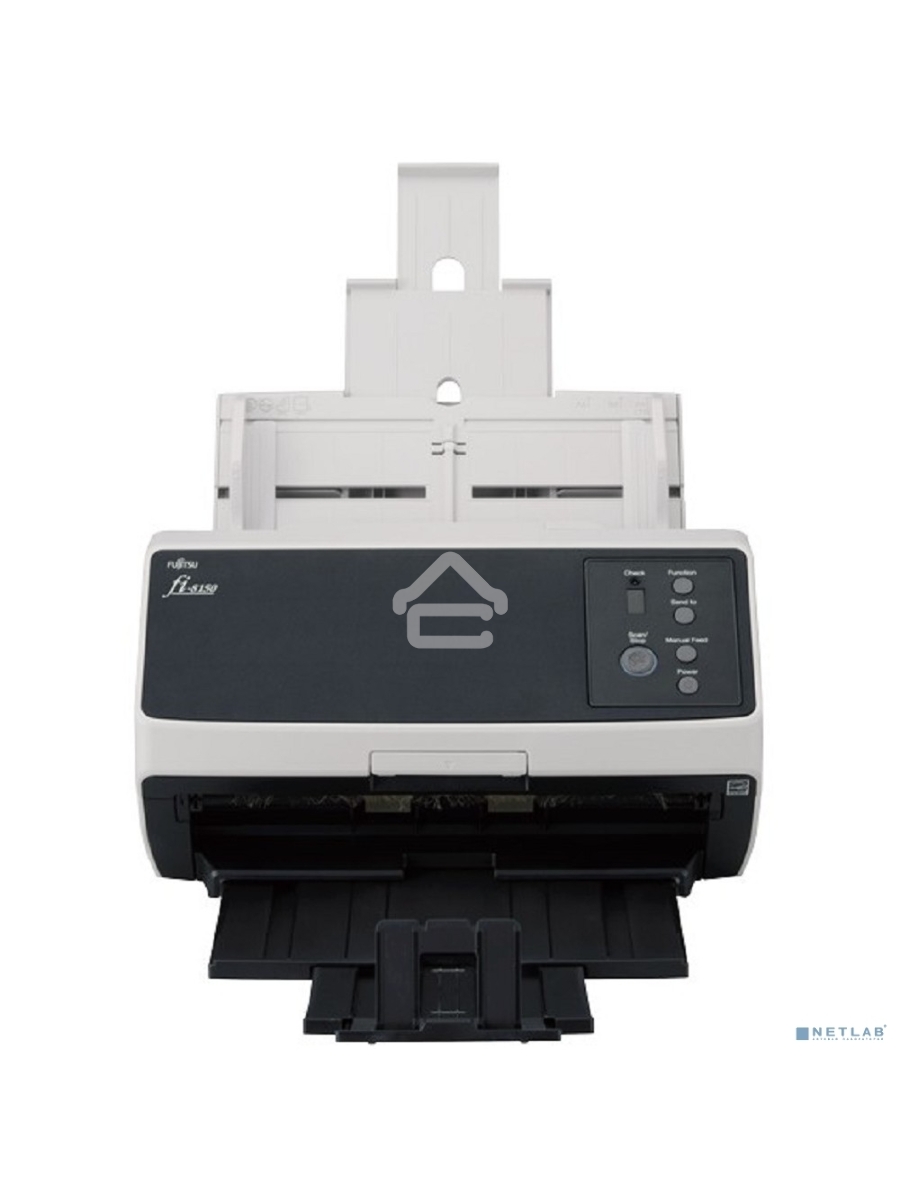 Сканер Fujitsu scanner fi-8150 уровня рабочей группы, 50 стр/мин, 100 изобр/мин, А4, двустороннее устройство АПД, USB 3.2, светодиодная подсветка.