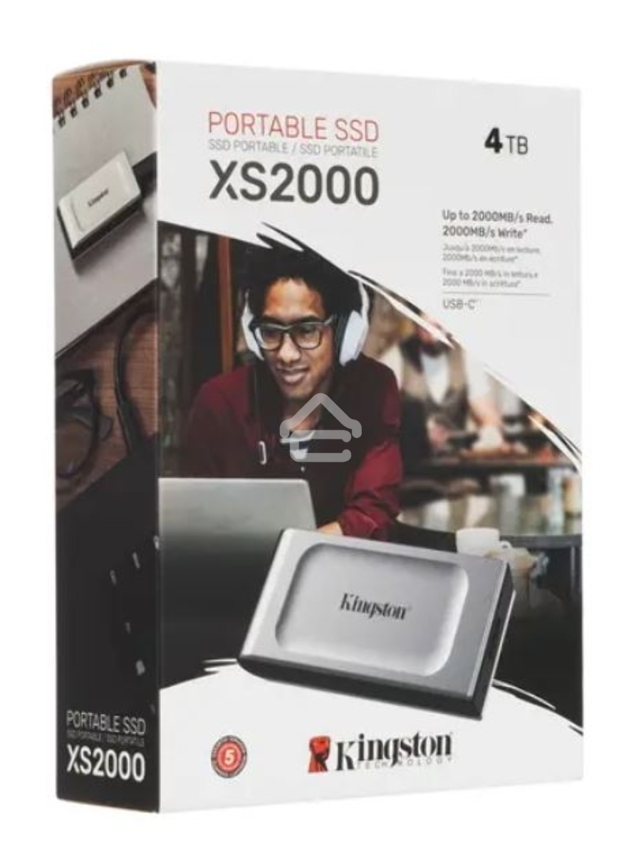 Накопитель SSD Kingston USB 3.2 4Tb SXS2000/4000G XS2000 1.8