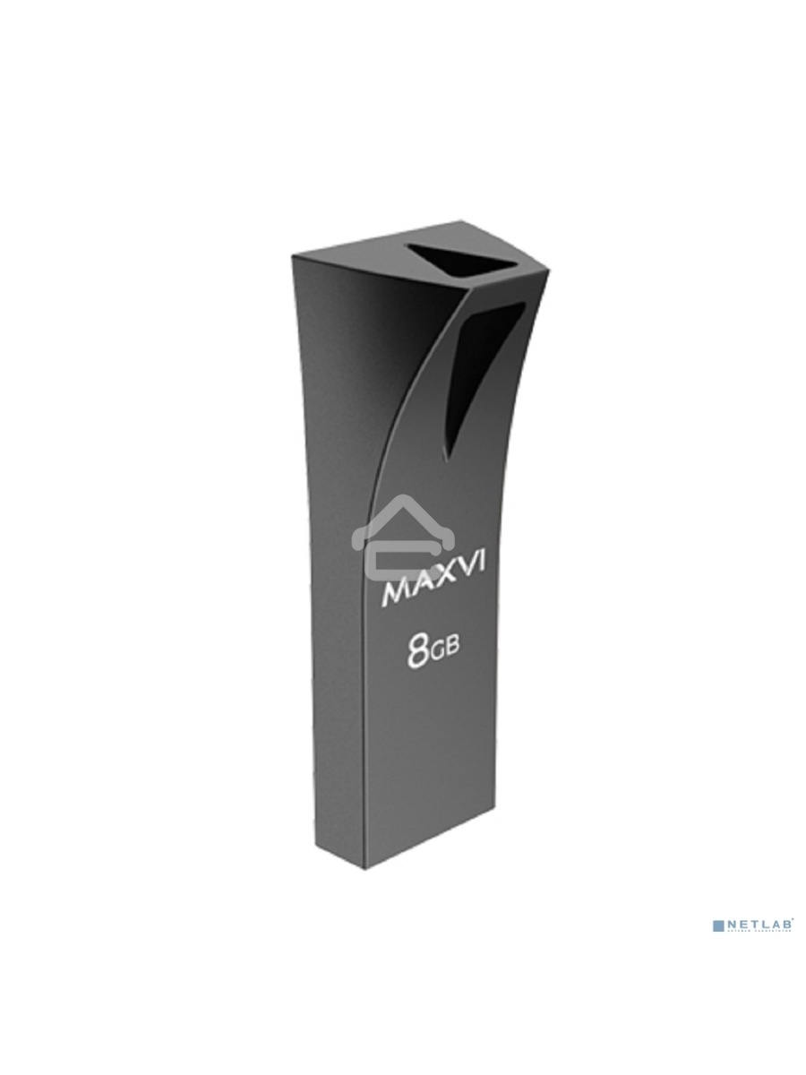 Флеш диск Maxvi MK2 8GB USB 2.0 dark grey