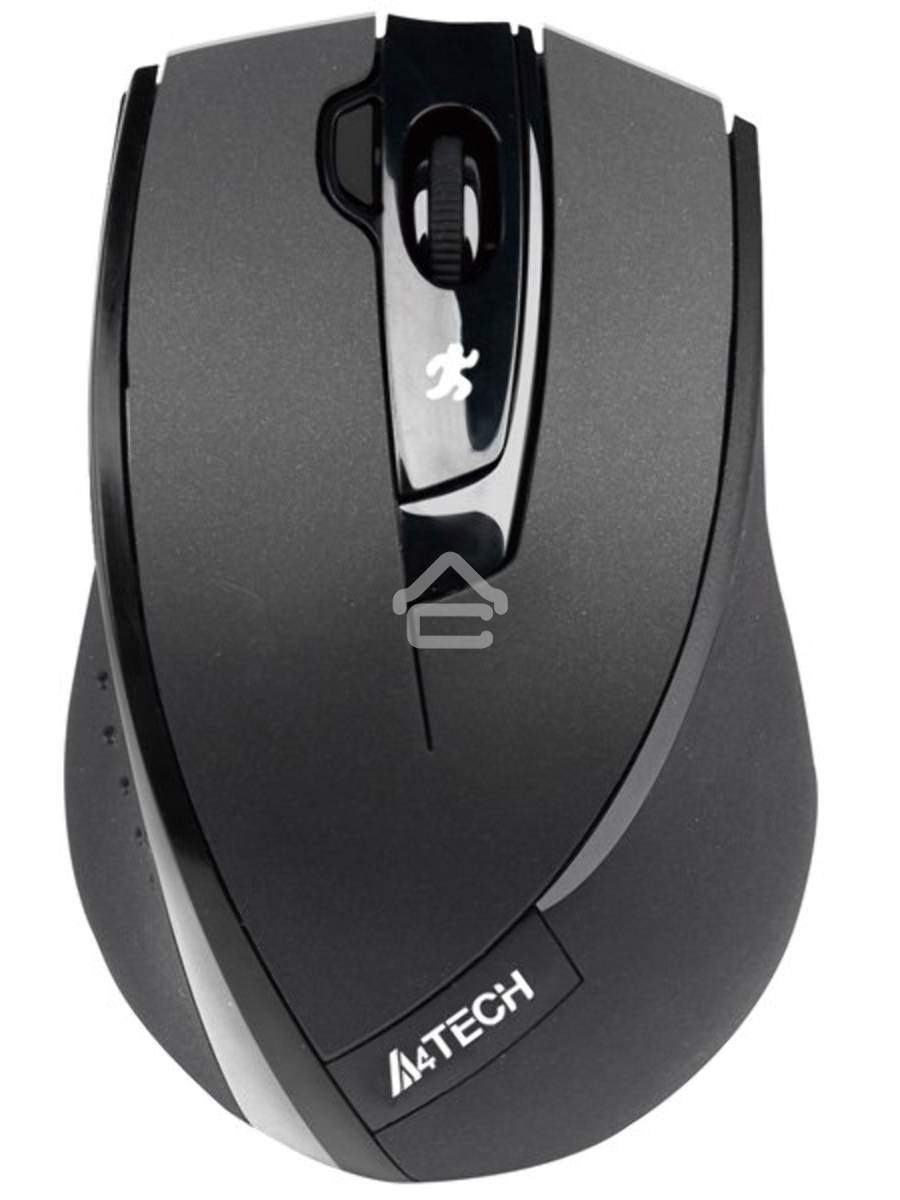 Мышь беспроводная A4Tech G7-600NX черный, 2000 dpi, радиоканал, USB, кнопки - 4