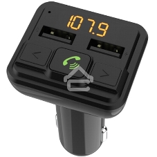 Автомобильный FM-модулятор Ritmix FMT-A880 черный MicroSD BT USB (80001662)