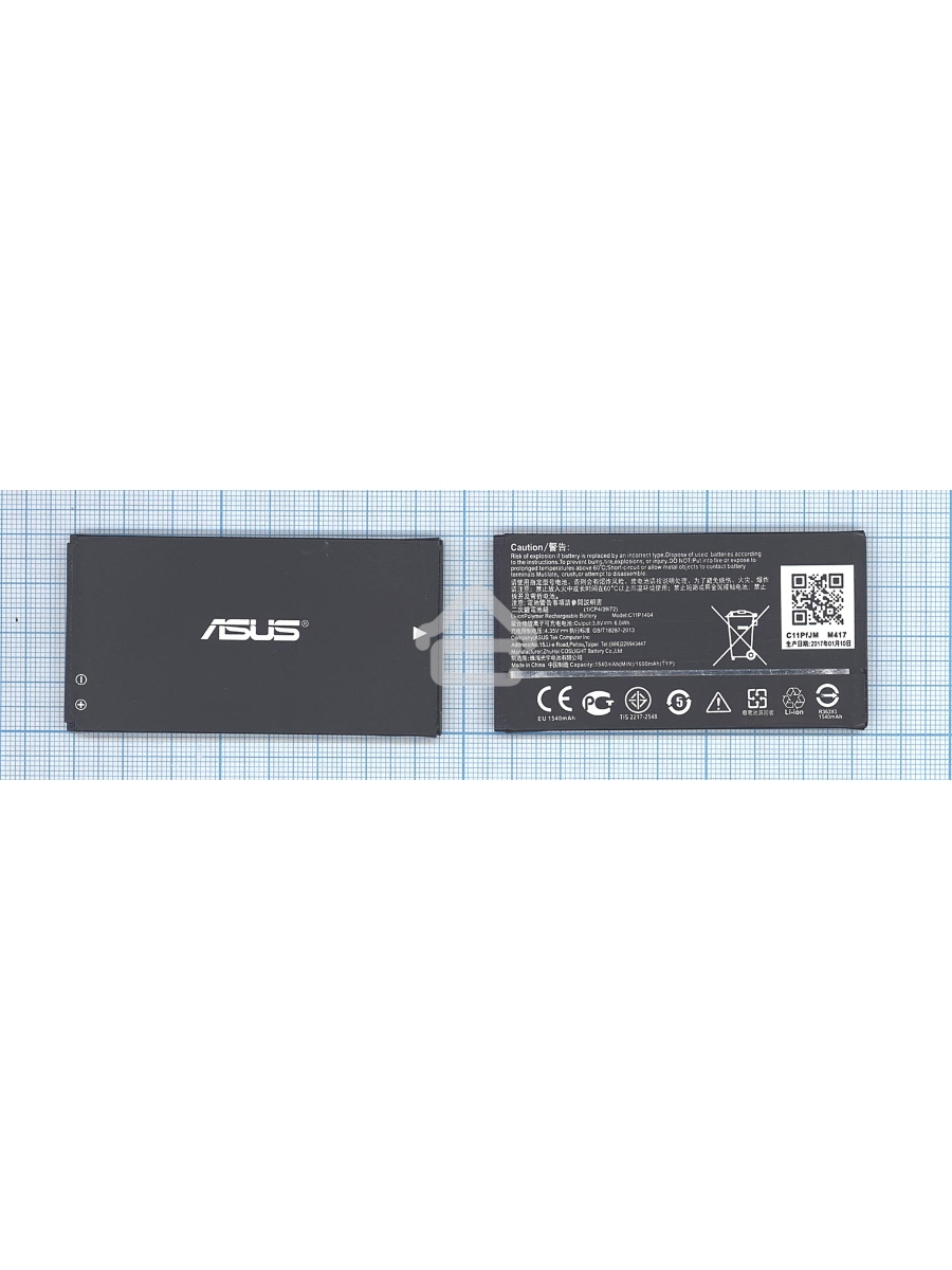 Аккумуляторная батарея C11P1404 для Asus ZenFone 4 1150mAh / 4.26Wh 3,7V