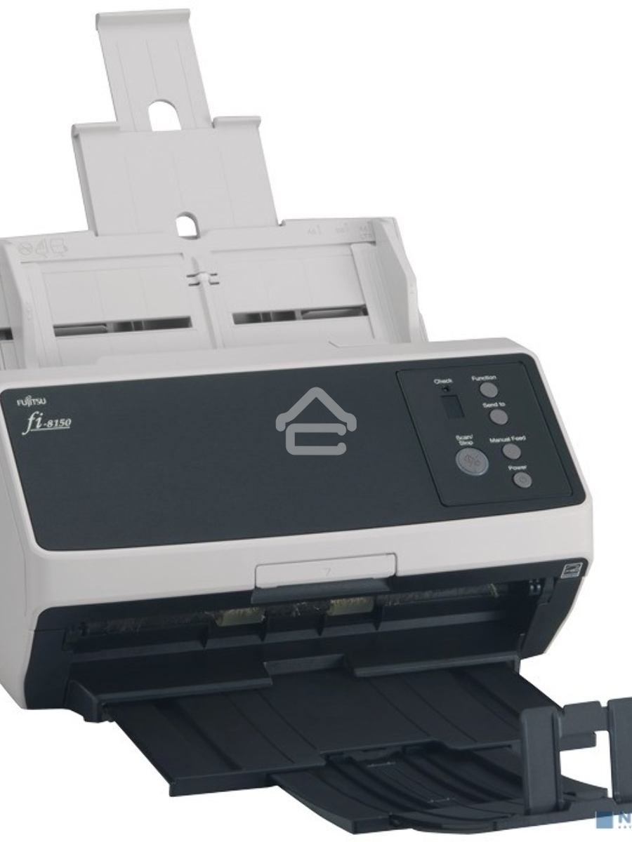 Сканер Fujitsu scanner fi-8150 уровня рабочей группы, 50 стр/мин, 100 изобр/мин, А4, двустороннее устройство АПД, USB 3.2, светодиодная подсветка.