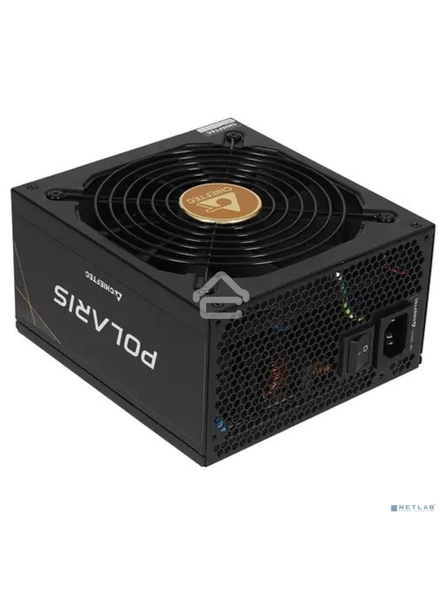Блок питания Chieftec Polaris PPS-1050FC, 1050Вт, 80 PLUS Gold, 140мм, модульный, черный