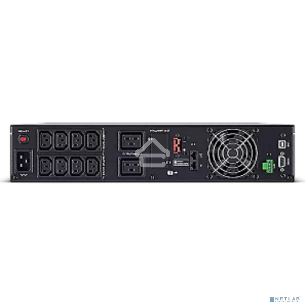 Источник бесперебойного питания СайберЭлектро ИБП ЭКСПЕРТ-II-1000Р Онлайн, Стойка/Напольный 1000ВА/1000Вт. USB/RS-232/SNMP Slot/EPO/RJ-11/RJ-45 (8 IEC С13) (12В/9А·ч. х 2 LEOCH) 2U