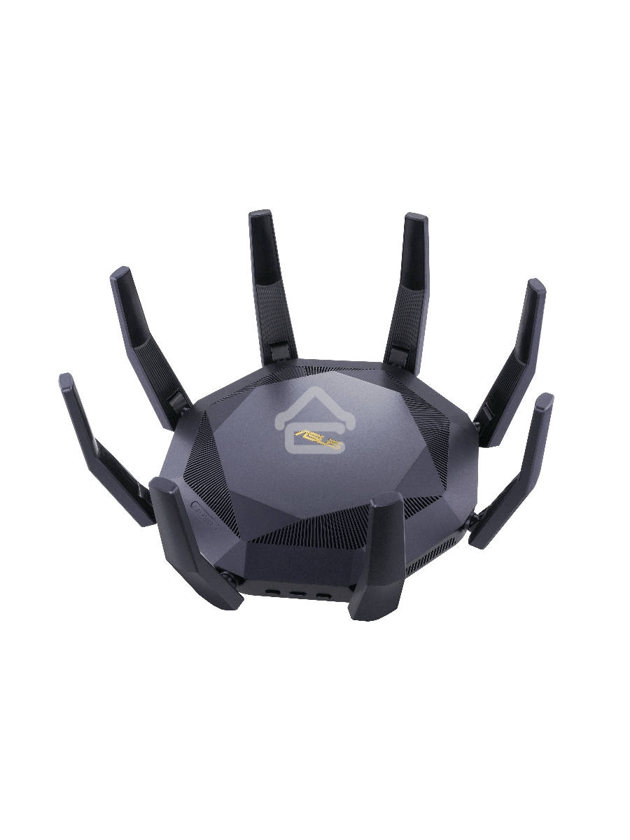 Роутер ASUS RT-AX89X, 802.11b/g/n/ac/ax, до 1148+4804 бит/c, 2,4 + 5 гГц, 8 антенны, USB, GBT LAN