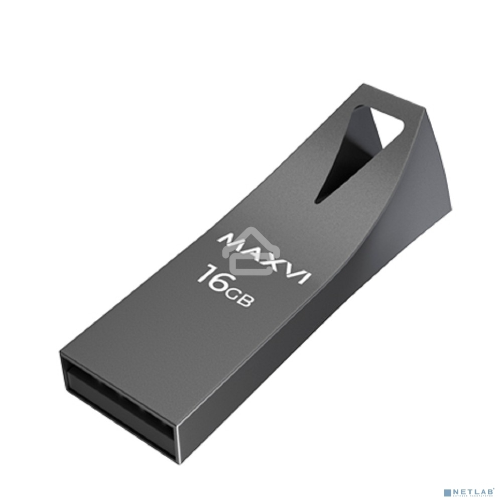 Флешка USB R/W Maxvi MK2 16GB USB 2.0 dark grey