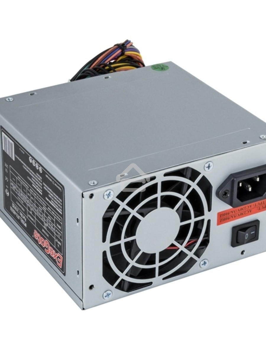Блок питания ExeGate AB400 (EX219183RUS-PC), 400Вт, 80мм, серебряный