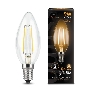 Светодиодная лампа LED GAUSS 103801109  Filament Свеча E14 9W 680lm 2700К 1/10/50