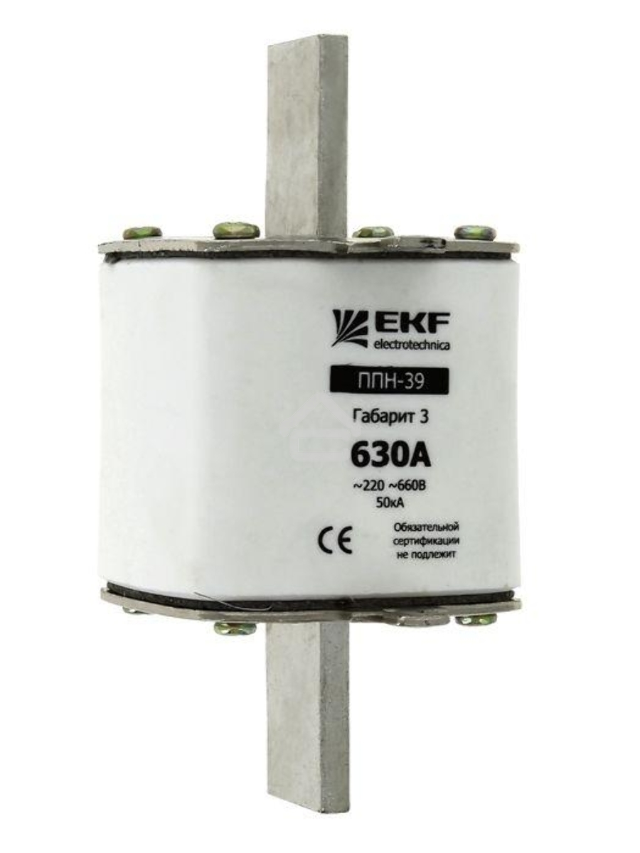 Вставка плавкая ППН-39 630А габарит 3 EKF fus-39/630