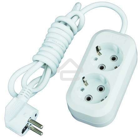 Удлинитель 2х7 м с заземл. 16А IP20 Е-302 АБС-пл. ПВС 3х1 UNIVersal 9631975