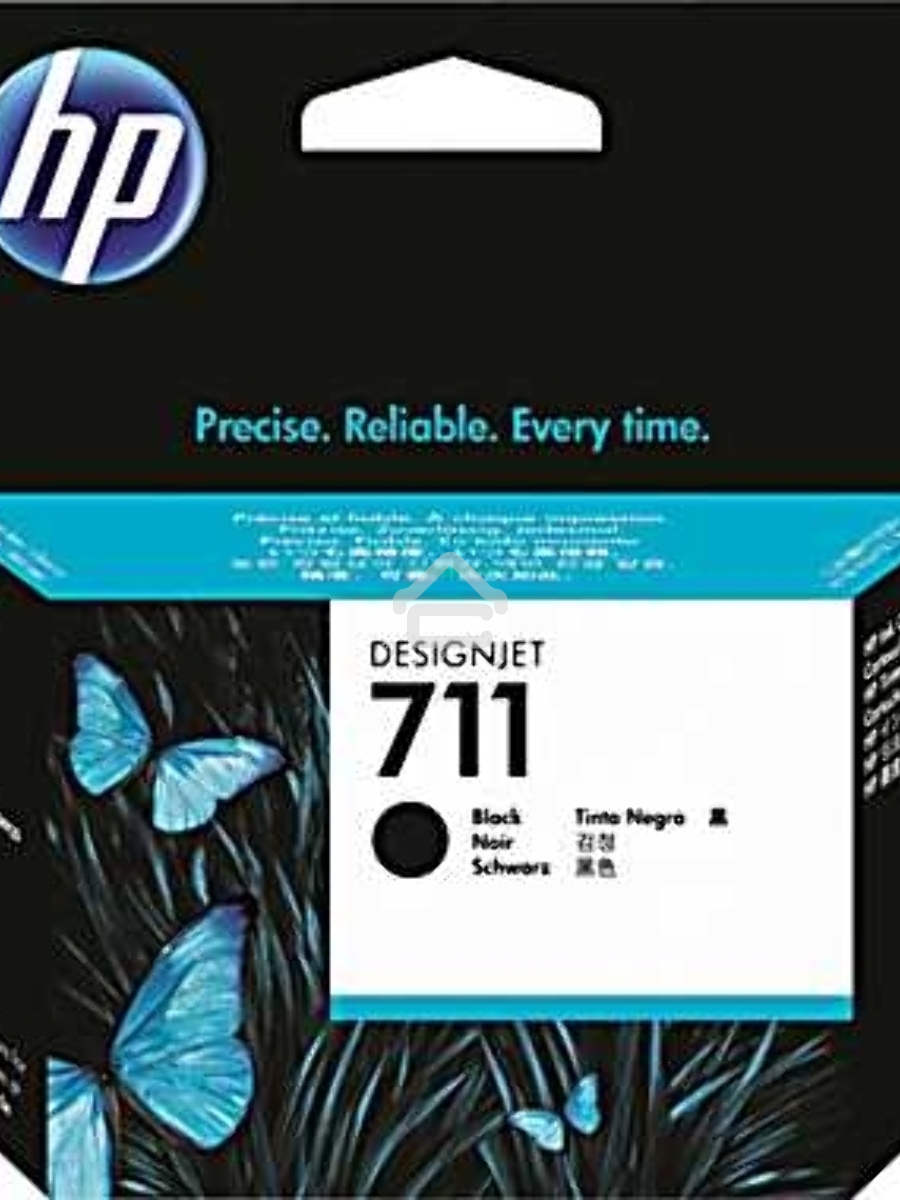 Картридж струйный HP №711 CZ133A черный для HP DJ T120/T520 (80мл)