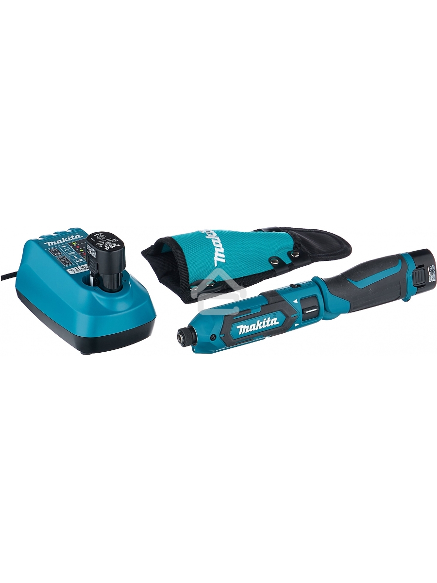 Отвертка MAKITA TD022DSEак уд 7.2В 2х1Ач Li-Ion 2450об/м 25Нм 1/4'' 0.56кг сумка подсветка