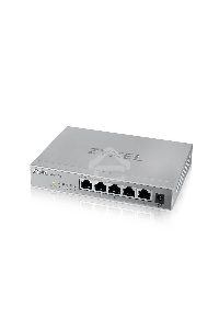 Мультигигабитный коммутатор Zyxel MG-105, 5x1/2,5GE, настольный, бесшумный