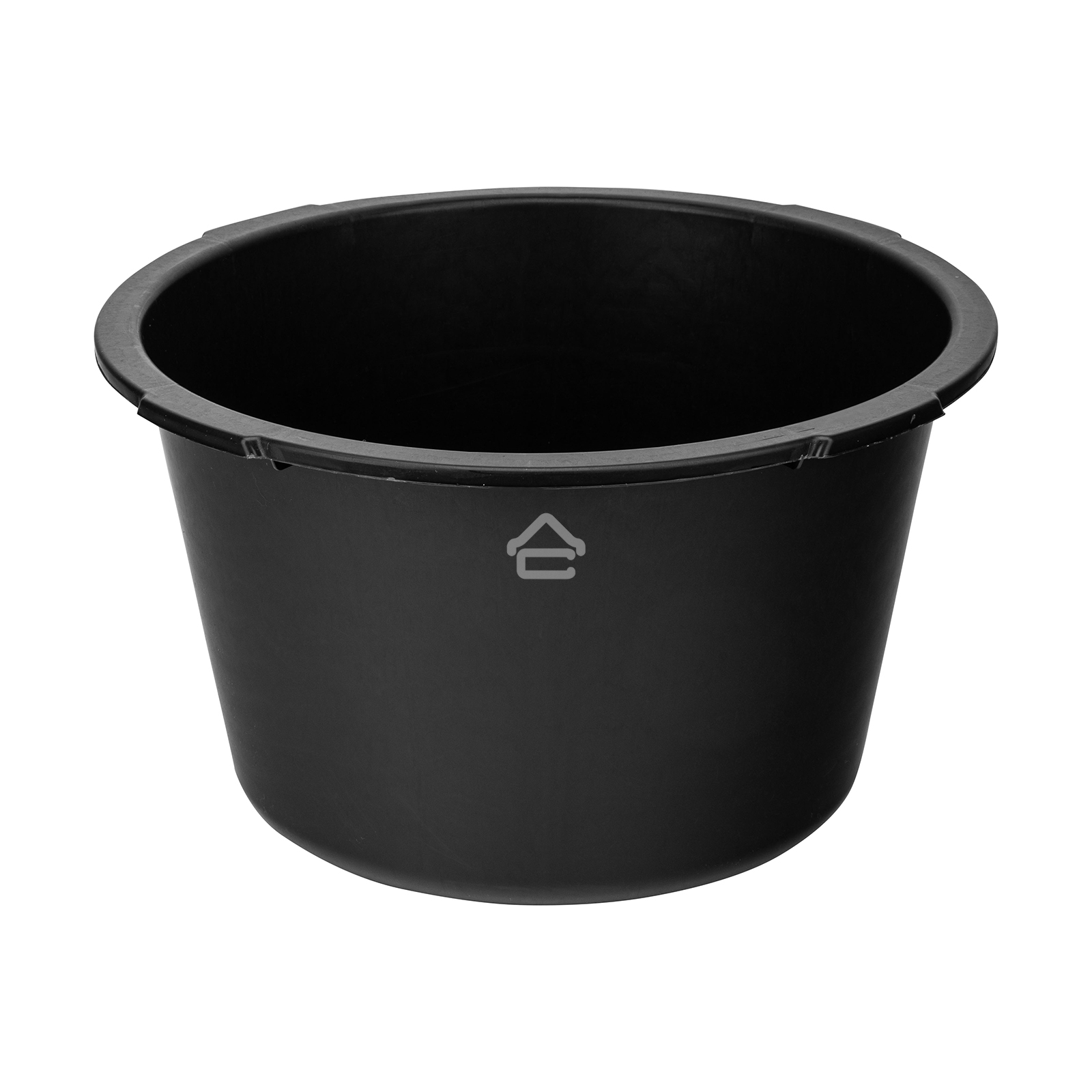 Таз Сибртех строительный круглый, черный, 30л, Россия 81455