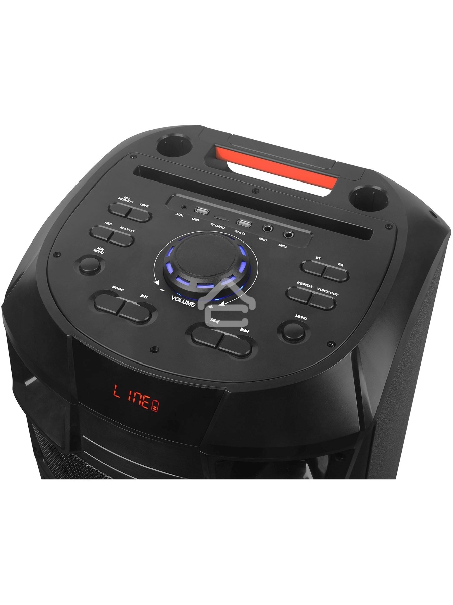 Минисистема SUPRA SMB-1000 черный 150Вт FM USB BT SD