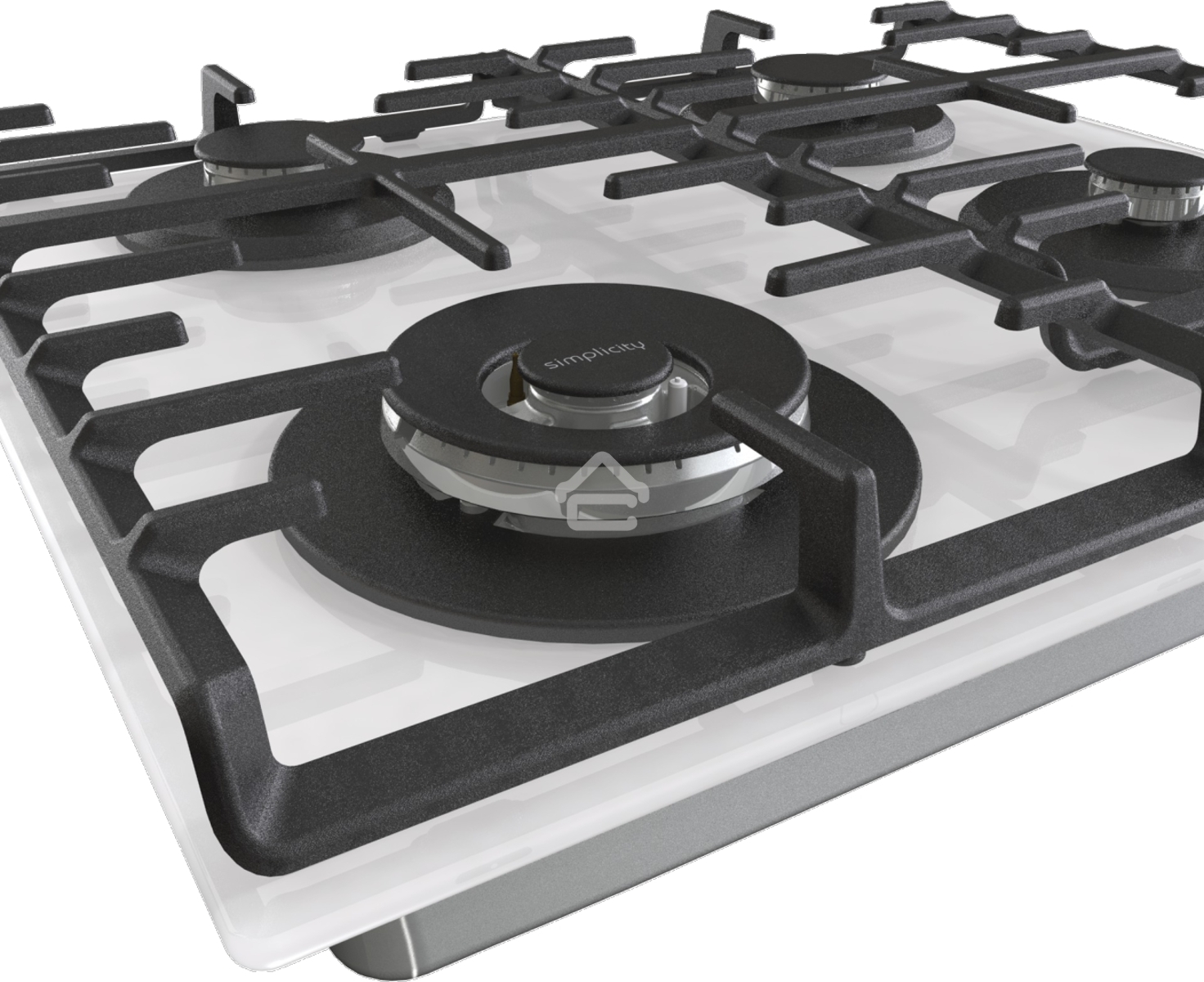 Газовая варочная панель Gorenje GTW642SYW белый