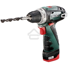Аккум.дрель METABO PowerMaxx BS (600079550)2х2А·ч в сумке