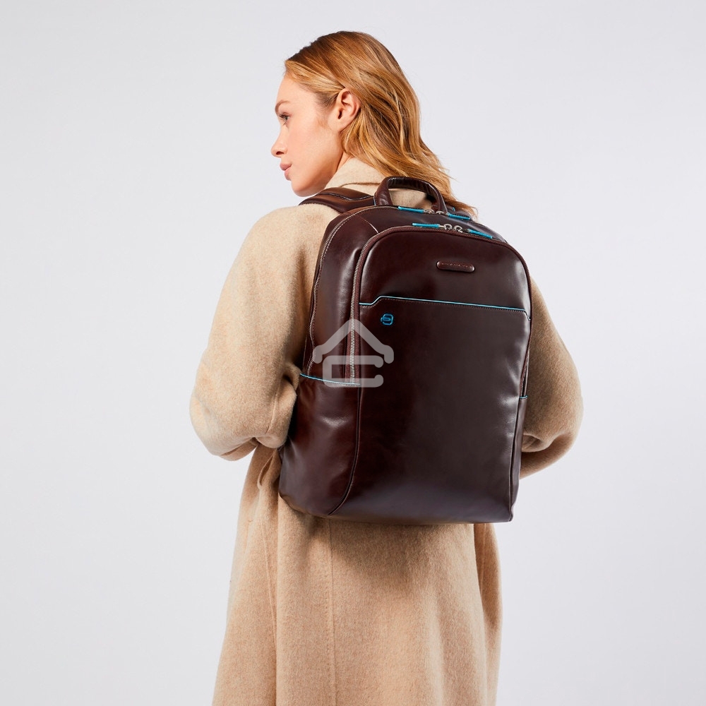 Рюкзак Piquadro Blue Square CA4762B2/MO коричневый натур.кожа