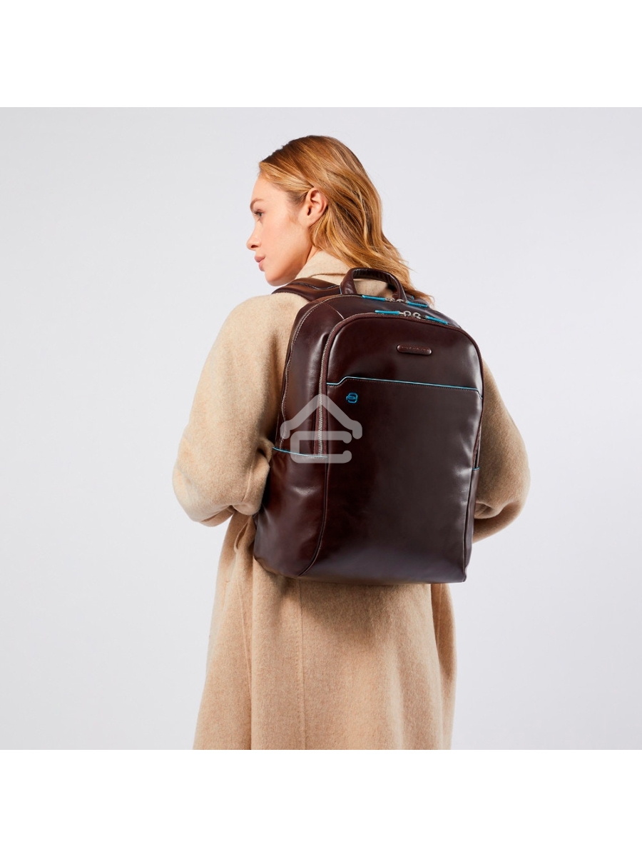 Рюкзак Piquadro Blue Square CA4762B2/MO коричневый натур.кожа