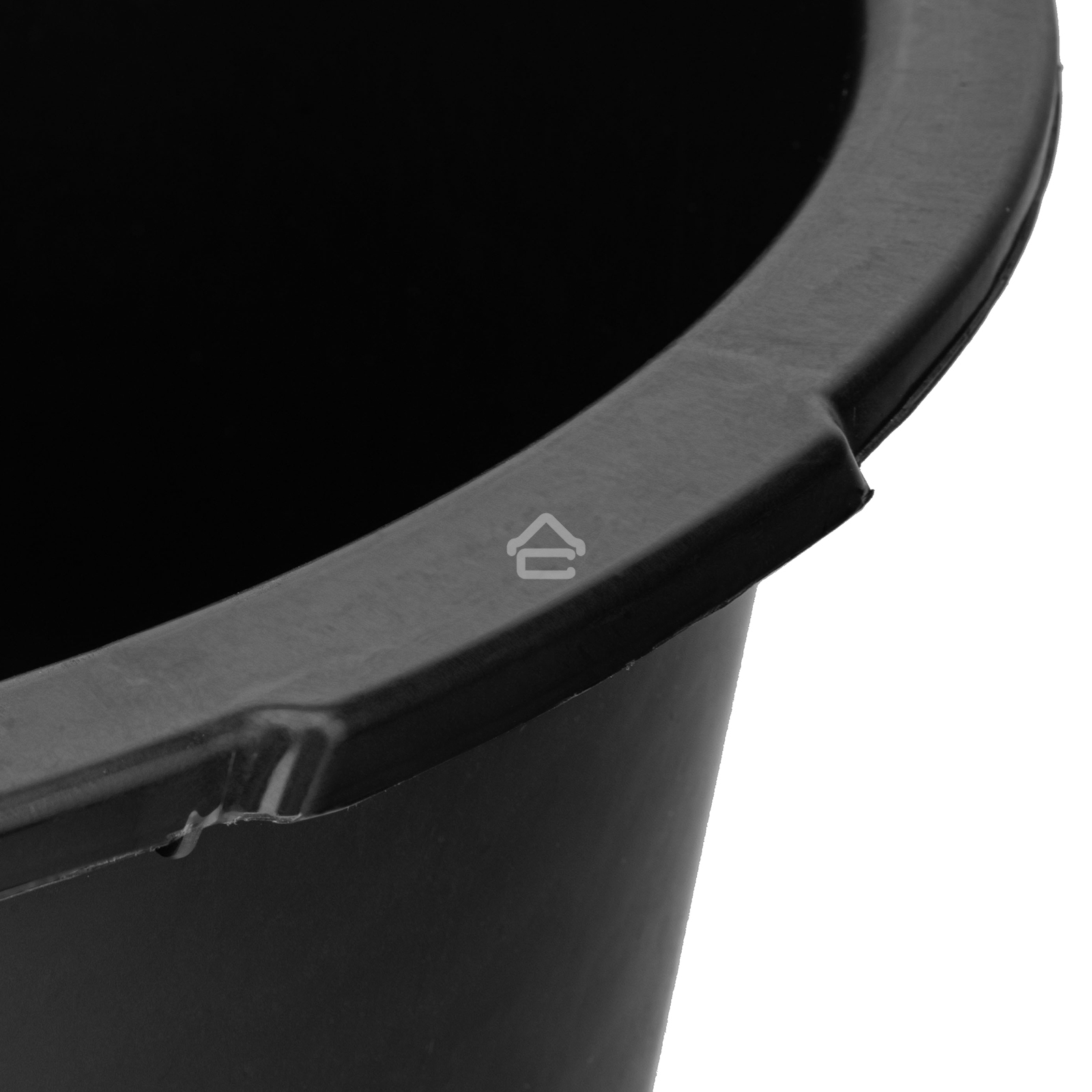 Таз Сибртех строительный круглый, черный, 30л, Россия 81455