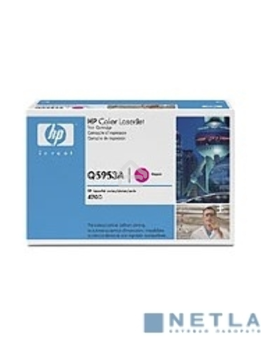Картридж лазерный HP Q5953A пурпурный для Color LaserJet 4700 10000стр.