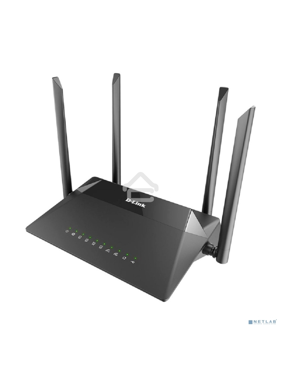 Беспроводной двухдиапазонный гигабитный маршрутизатор D-Link DIR-853/URU/R3A AC1300 Wave 2 с поддержкой технологии MU-MIMO, 3G/LTE и USB-портом 3.0
