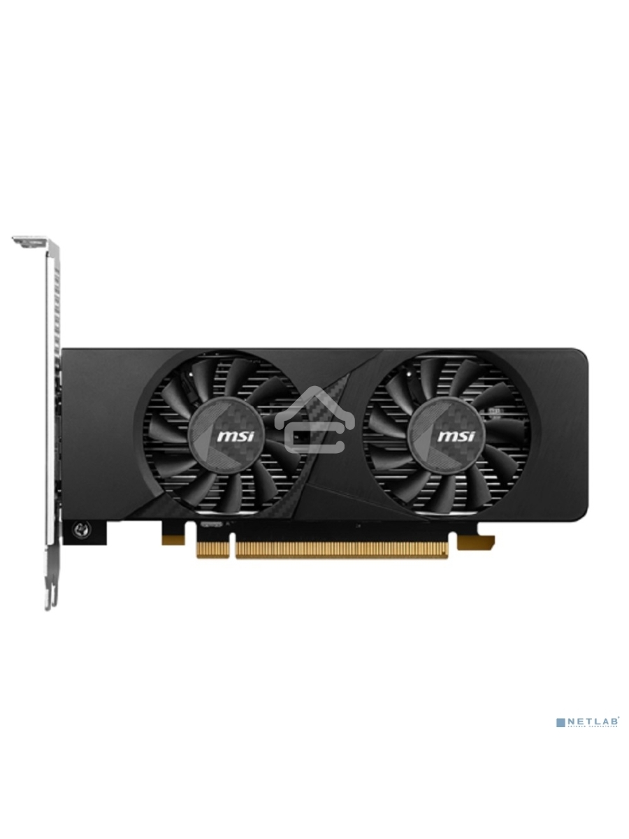 Видеокарта MSI RTX3050 LP 6G OC NVIDIA GeForce RTX 3050 6Gb 128bit PCI-E 4.0 GDDR6 1492/14000 HDMIx2 DPx1 HDCP Ret low profile