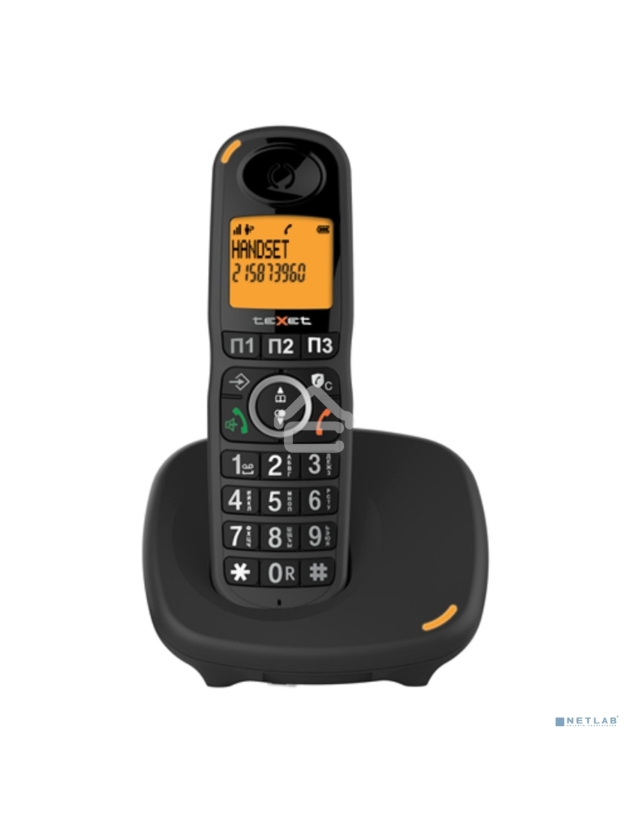 Радиотелефон teXet TX-D8905A черный
