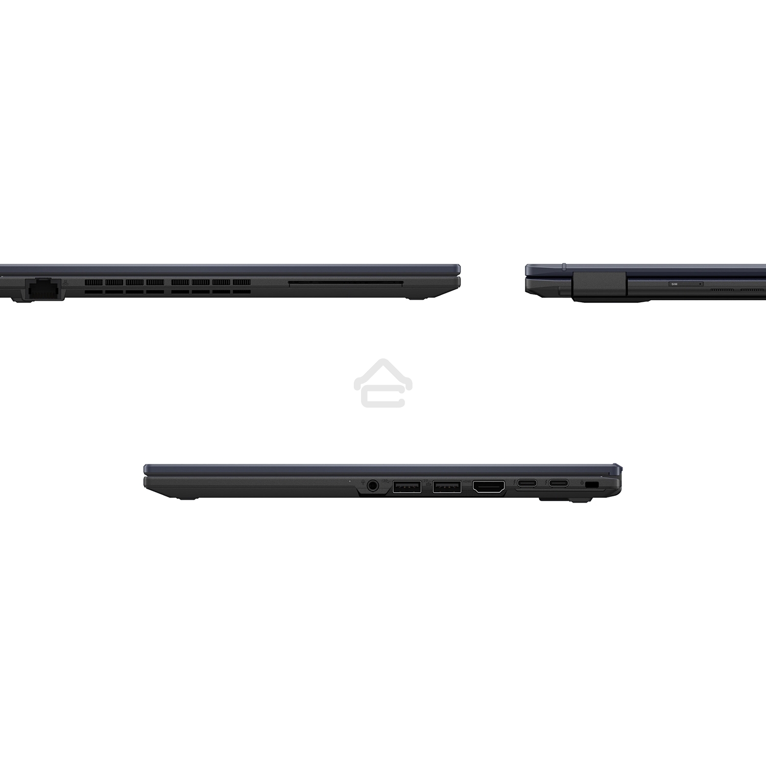 Ноутбук ASUS B3404CVA-Q51910 черный 90NX07D1-M02500 14