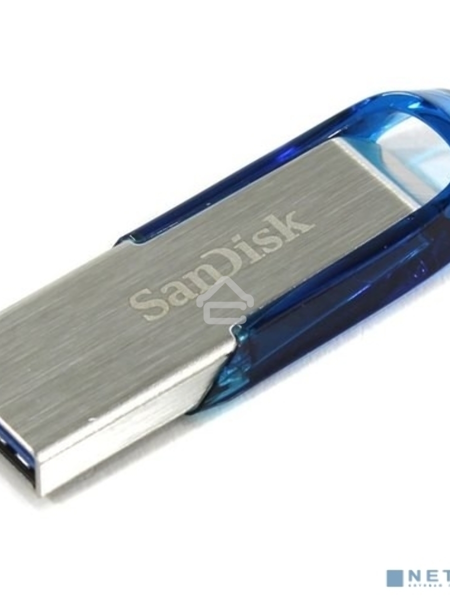 Флеш диск 128GB SanDisk CZ73 Ultra Flair, USB 3.0, Tropical Blue