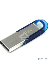 Флеш диск 128GB SanDisk CZ73 Ultra Flair, USB 3.0, Tropical Blue