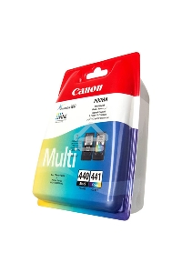 Картридж струйный Canon PG-440/CL-441 5219B005 черный/трехцветный x2уп. для Canon MG2140/MG3140 (180стр.)