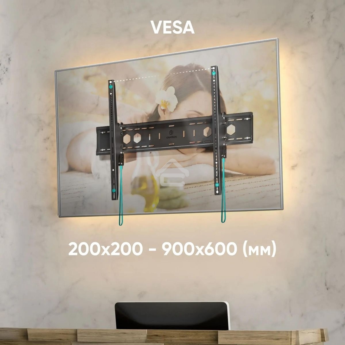 Кронштейн для телевизора ONKRON UT12 черный 60