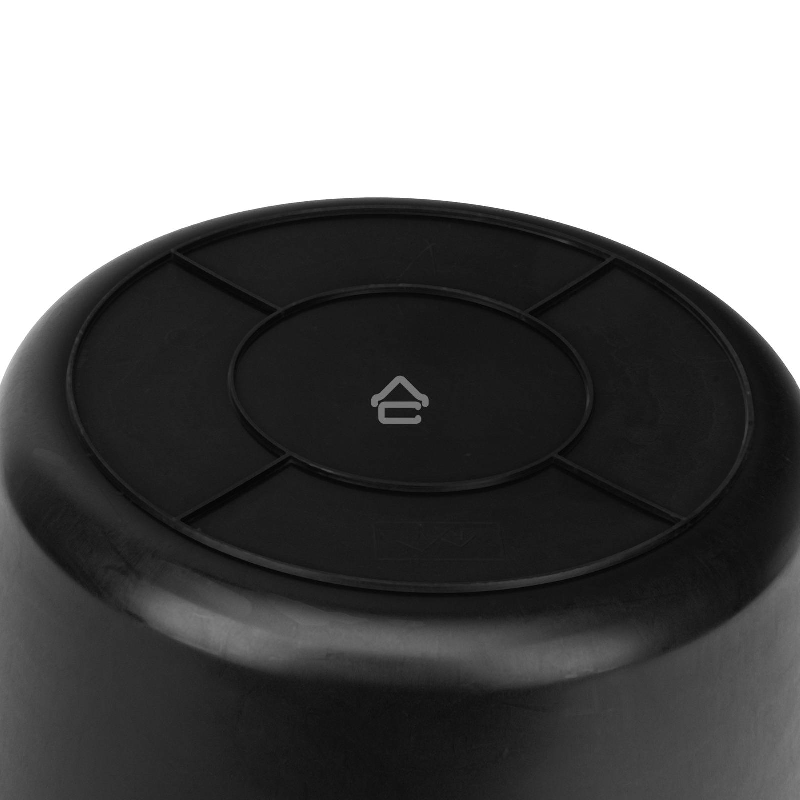 Таз Сибртех строительный круглый, черный, 30л, Россия 81455