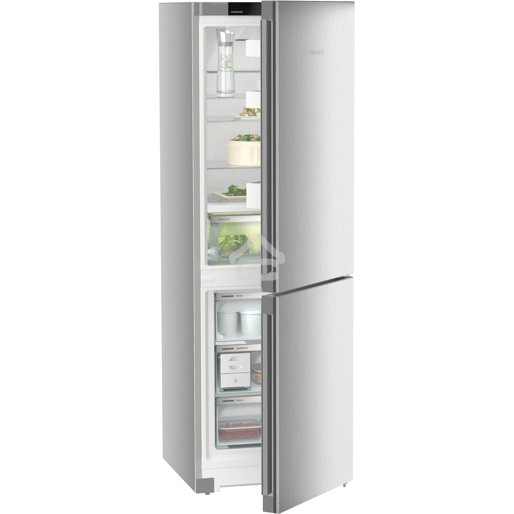 Холодильник Liebherr CBNsfc 5223-22 001 серебристый двухкамерный 216/94л морозилка снизу, No Frost
