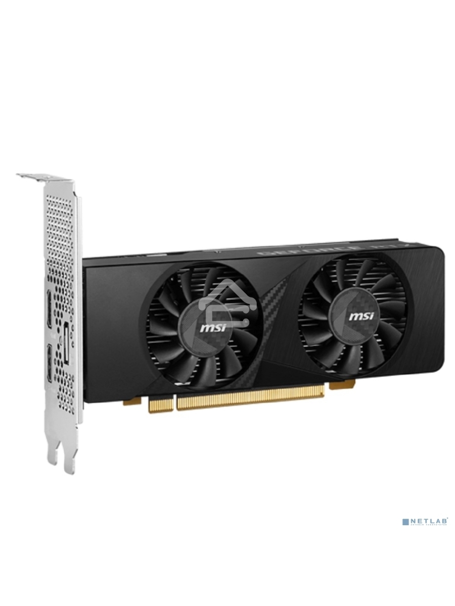 Видеокарта MSI RTX3050 LP 6G OC NVIDIA GeForce RTX 3050 6Gb 128bit PCI-E 4.0 GDDR6 1492/14000 HDMIx2 DPx1 HDCP Ret low profile