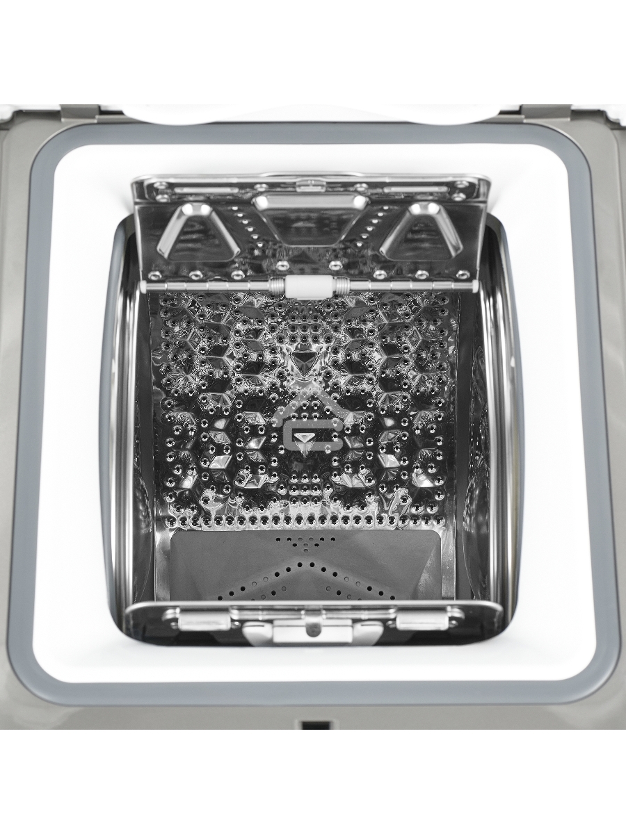Стиральная машина Maunfeld SILVER MFWM127ISSL серебристый, загрузка вертикальная 7 кг, 1200 об/мин., класс: А+++