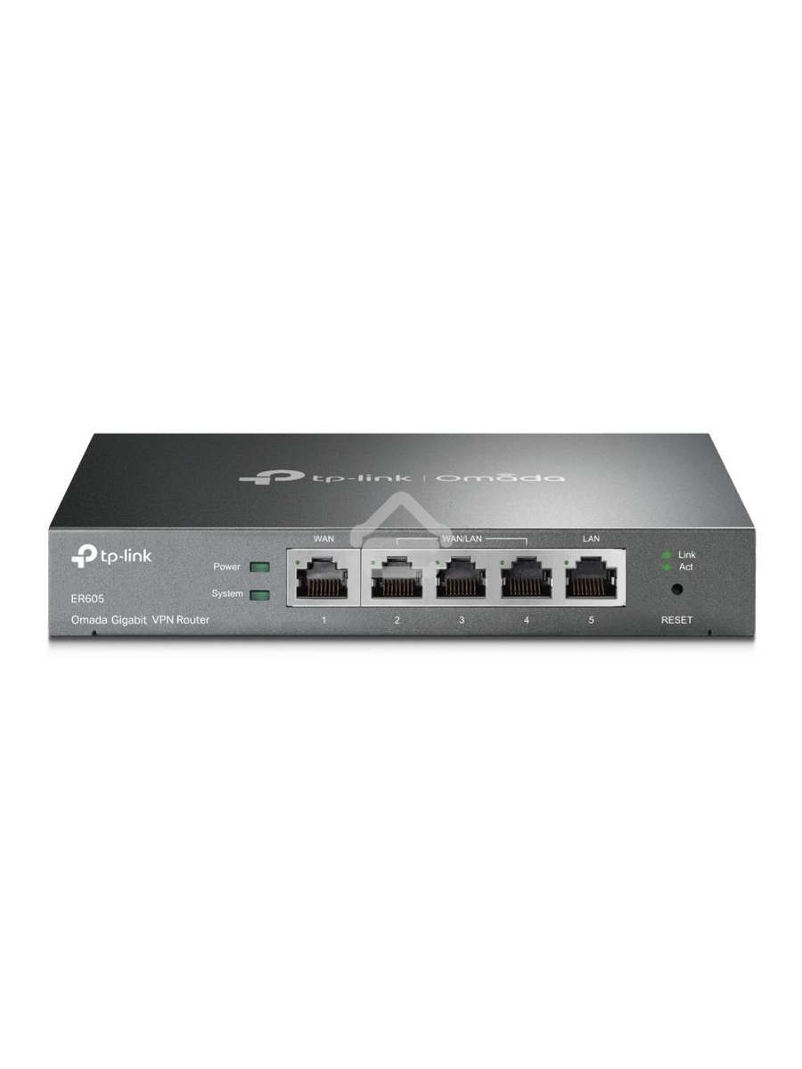 Роутер TP-Link SafeStream ER605 10/100/1000BASE-TX черный