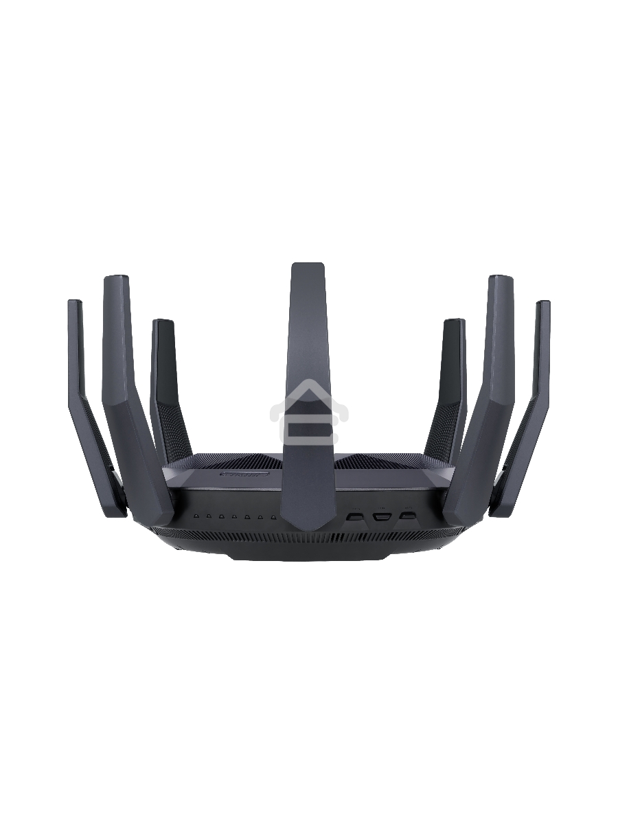 Роутер ASUS RT-AX89X, 802.11b/g/n/ac/ax, до 1148+4804 бит/c, 2,4 + 5 гГц, 8 антенны, USB, GBT LAN