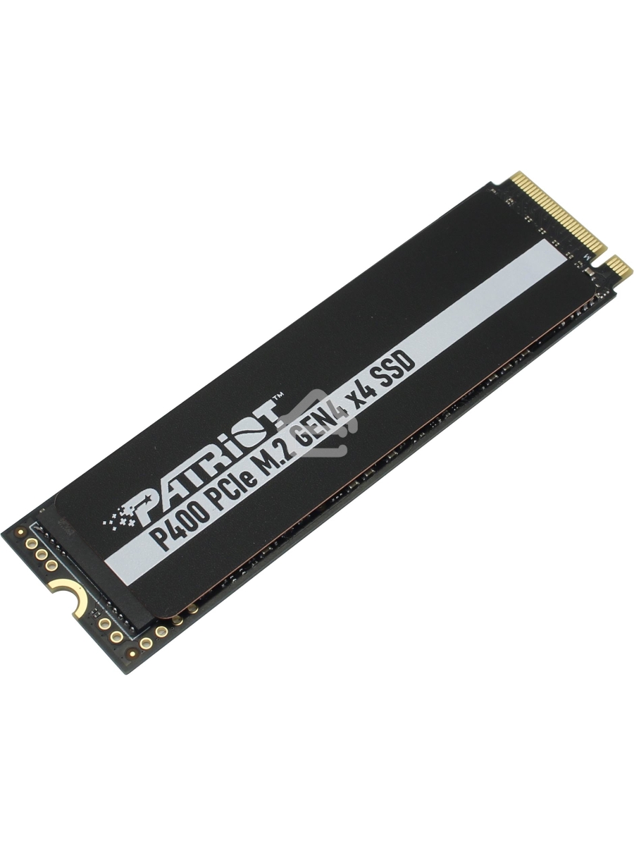 Накопитель SSD Patriot P400, 2Tb, PCIe 4.0 x4, M.2 2280, NVMe, R/W 7000/4800, с радиатором