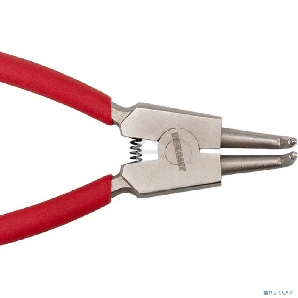 Щипцы для стопорных колец Rexant разжим загнутый 160 мм, обливные рукоятки