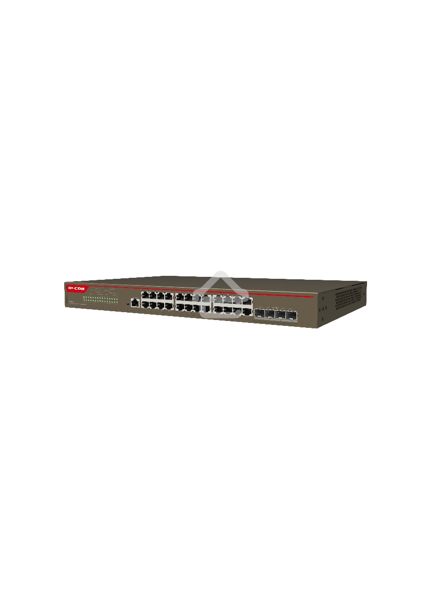 Коммутатор управляемый в стойку, 24*1Gbit RJ45, 4*SFP 10Gbit,  console port IP-COM G5328X