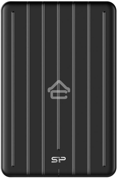 Твердотельный диск Silicon Power Bolt B75 Pro, External, 2Tb Type-C [R/W - 520/420 MB/s] Алюминий/черный